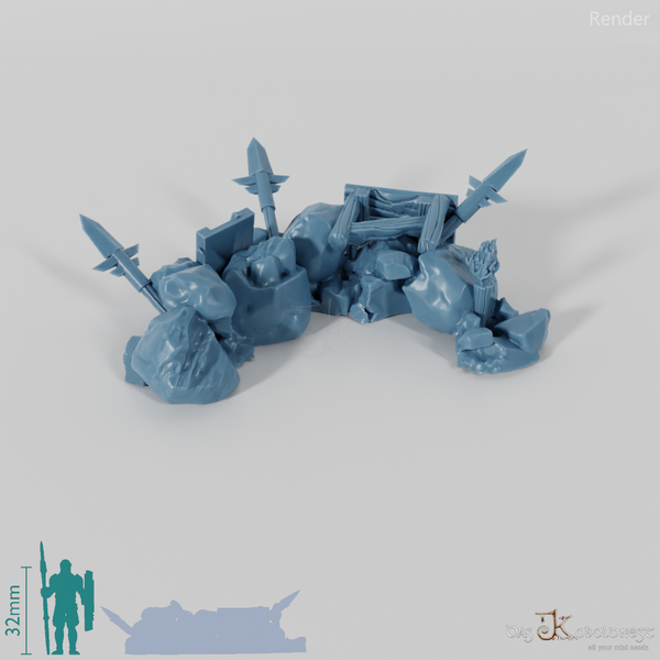 Barrikade - Improvisierte Barrikade 02