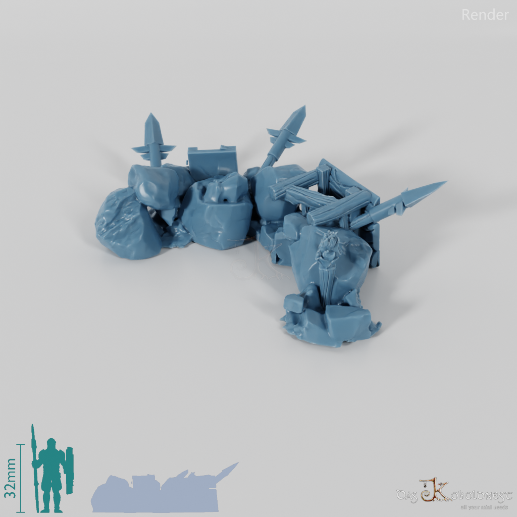 Barrikade - Improvisierte Barrikade 02