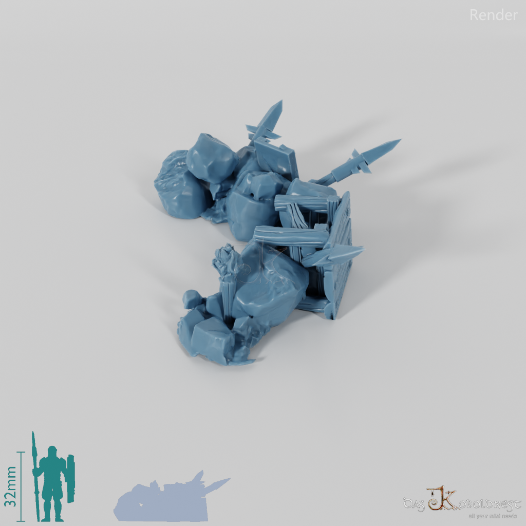 Barrikade - Improvisierte Barrikade 02