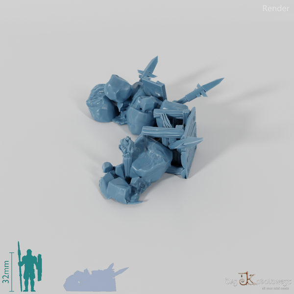 Barrikade - Improvisierte Barrikade 02