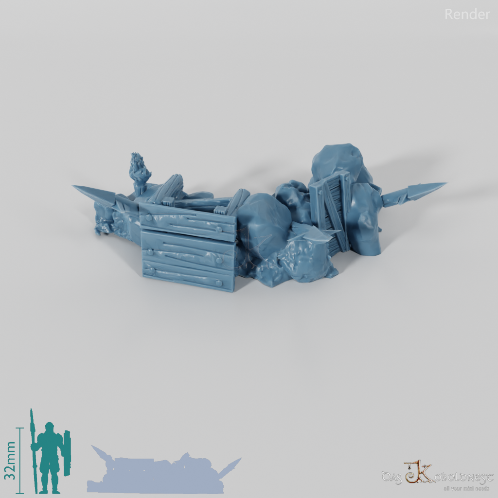 Barrikade - Improvisierte Barrikade 02