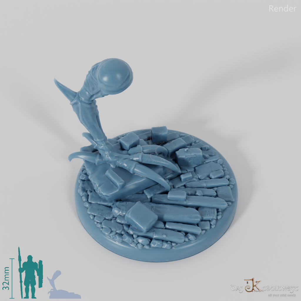 Goblin-Trollhundbein (Links) mit Base 3