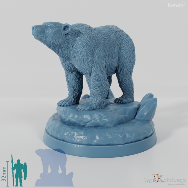 Kenu, großer Eisbär