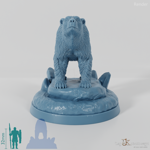 Kenu, großer Eisbär