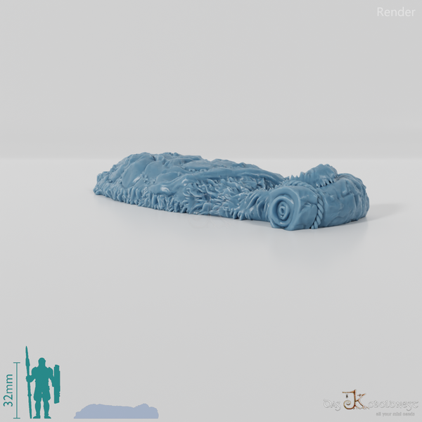 Sleeping place - fur sleeping bag