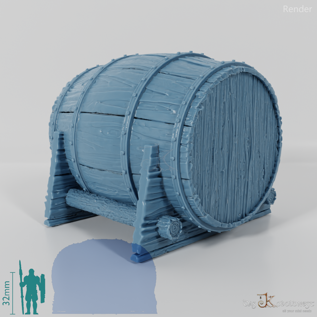 Riesiges Brauereifass B