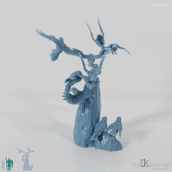 Rabe - Wilder Rabenschwarm 01