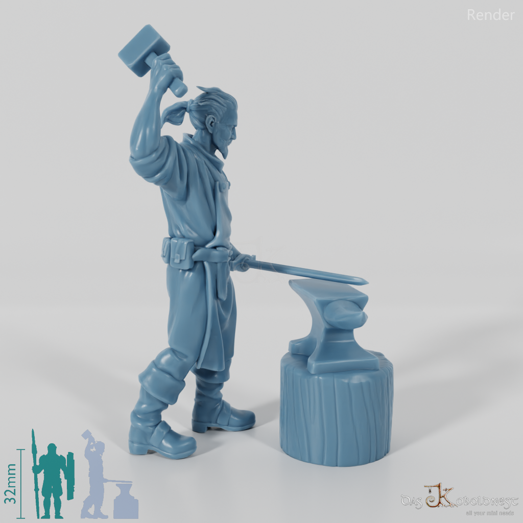 Oswald, Waffenschmied