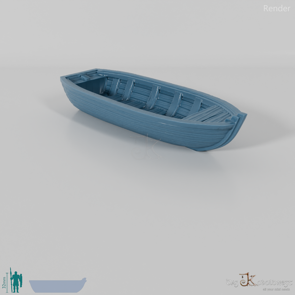 Medieval Town - Boat