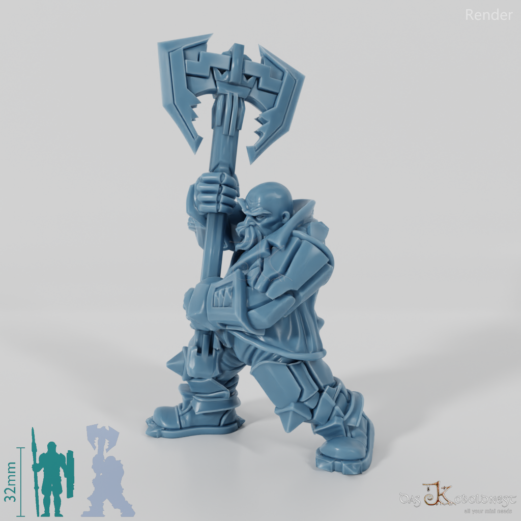 Khazaroth Empire - Brawler mit Axt 03