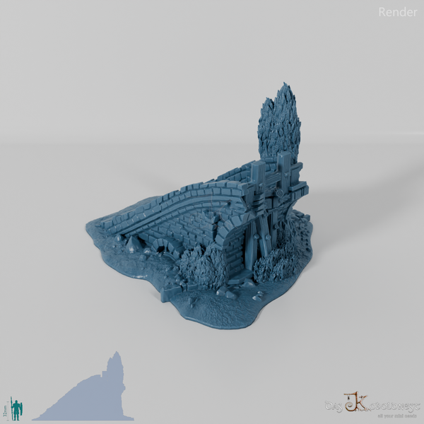 Medieval Town - Broken Bridge