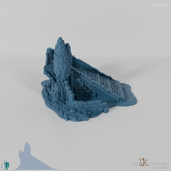 Medieval Town - Broken Bridge