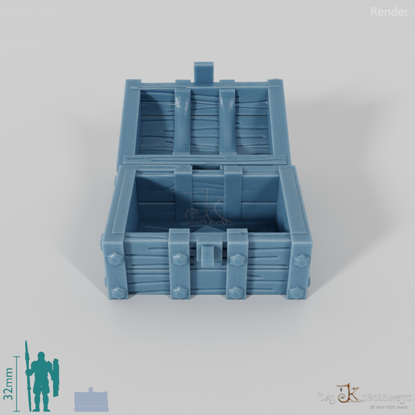 Truhe - Aufgebrochene Truhe 01