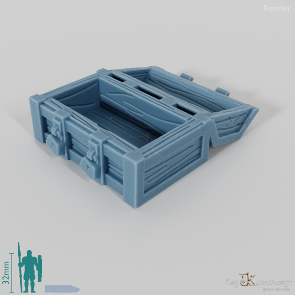 Truhe - Aufgebrochene Truhe 03