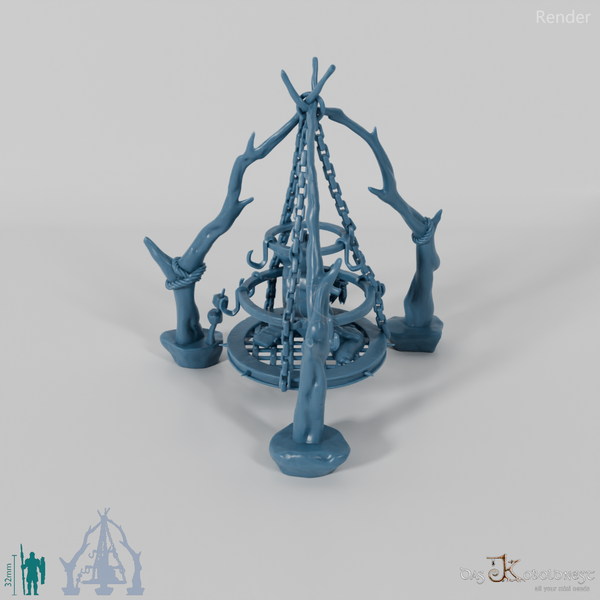 Schlachterei - Riesiger Schwenkgrill