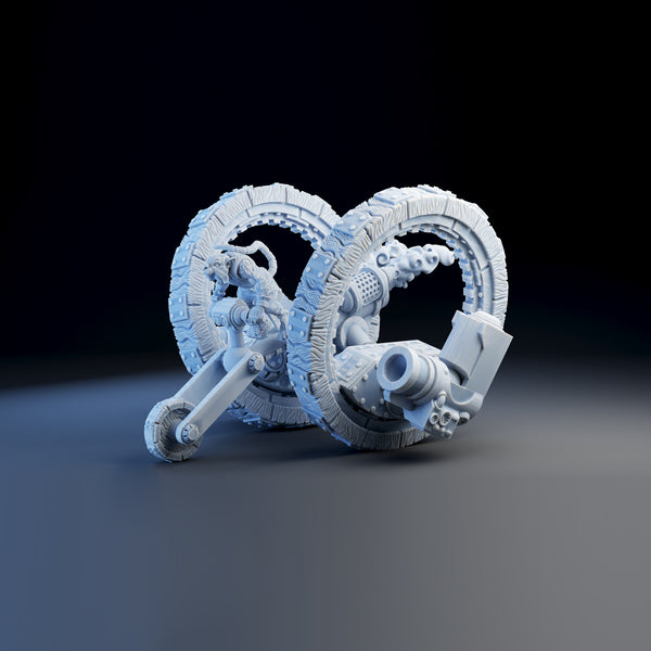 Rattenvolk-Kriegsmaschine mit Mörsern