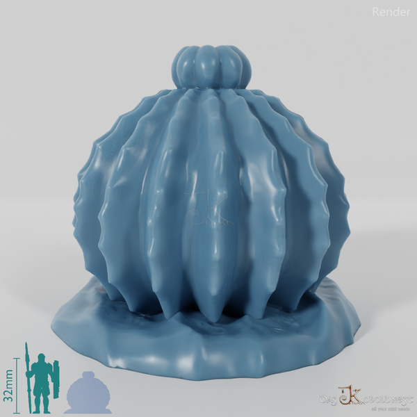 Großer, runder Kaktus