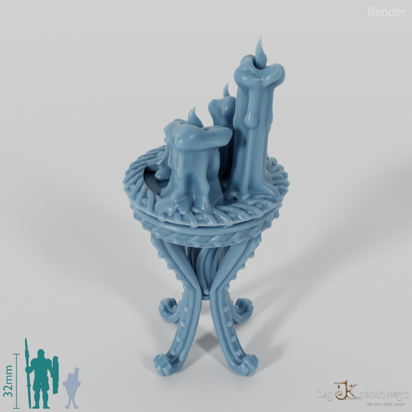 Kerze - Kerzenständer 03