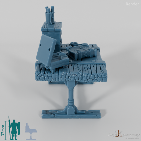 Kerzengießerei - Arbeitstisch