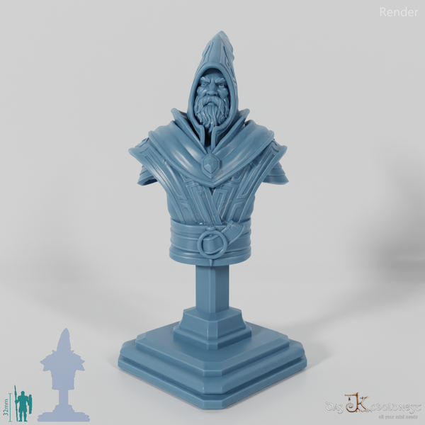 Büste - Kartograf der Welten