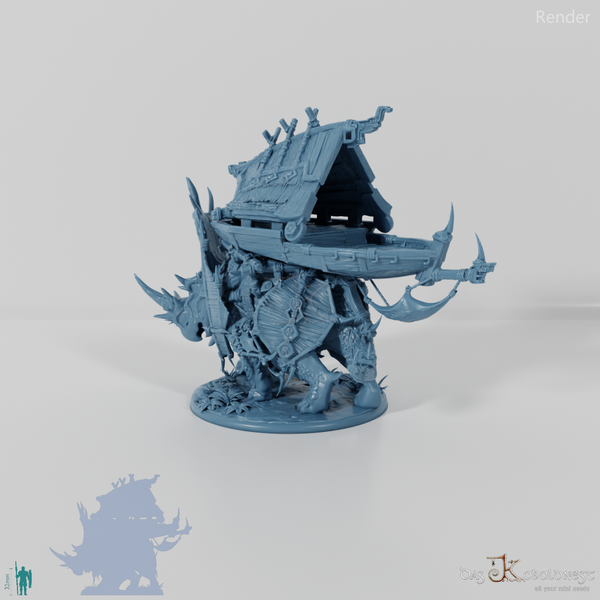 Brutaceratops A mit Rückenplattform