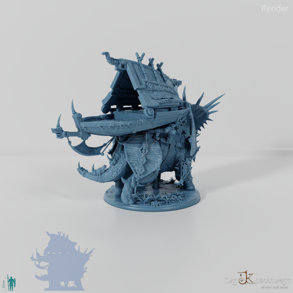 Brutaceratops A mit Rückenplattform