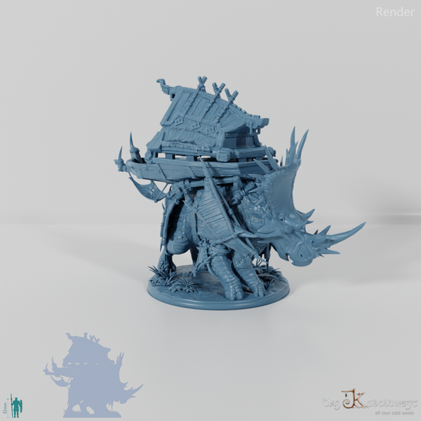 Brutaceratops A mit Rückenplattform