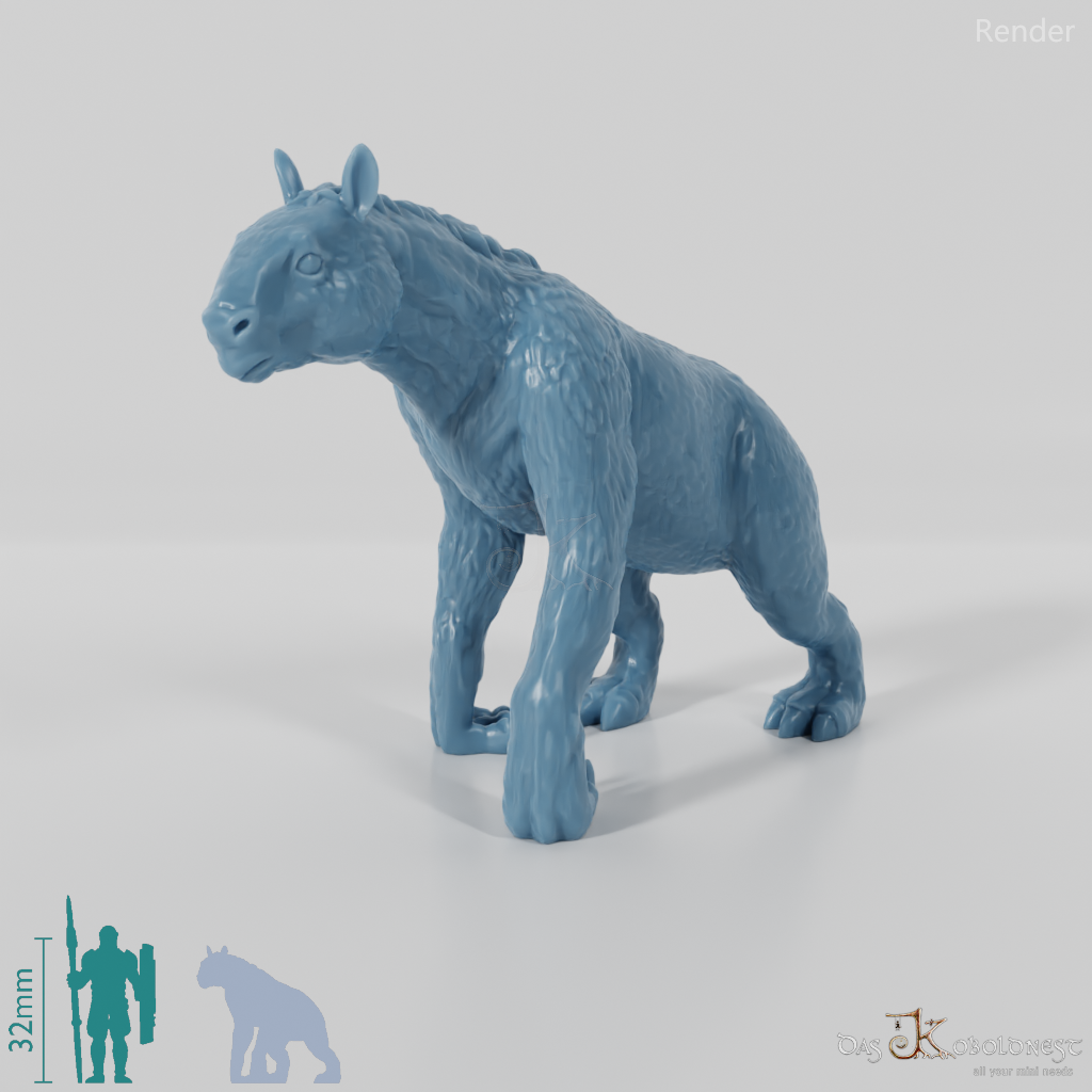 Chalicotherium 03 (Jungtier) - StoneAxe Miniatures