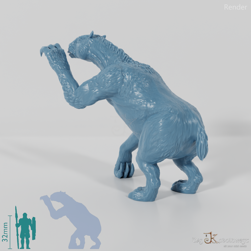 Chalicotherium 04 - StoneAxe Miniatures