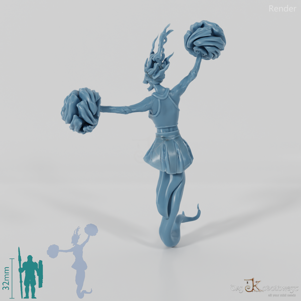 Graveyard Fantasy Football Team - Cheerleader 01