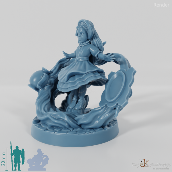 Adelaide das Wunderkind, Kindliche Zauberin