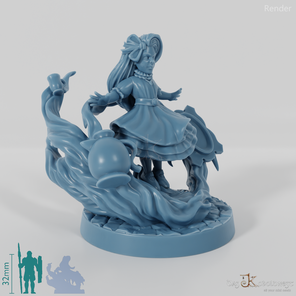 Adelaide das Wunderkind, Kindliche Zauberin