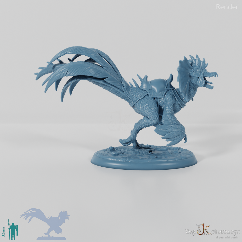 Sprintender Cockatrice 03 mit Sattel