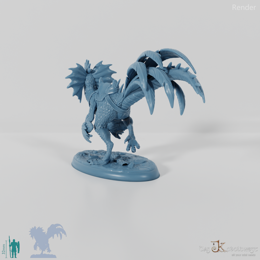 Sprintender Cockatrice 03 mit Sattel