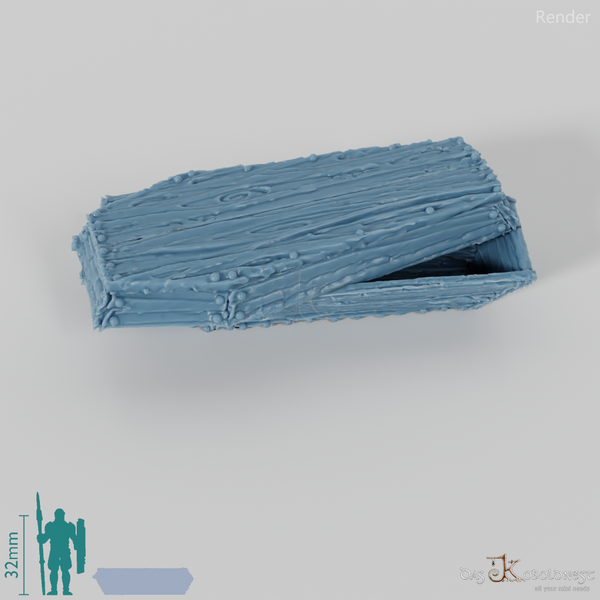 Sarg - Grober Holzsarg A2