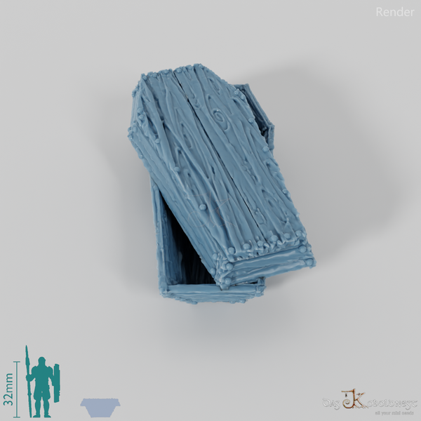 Sarg - Grober Holzsarg A2