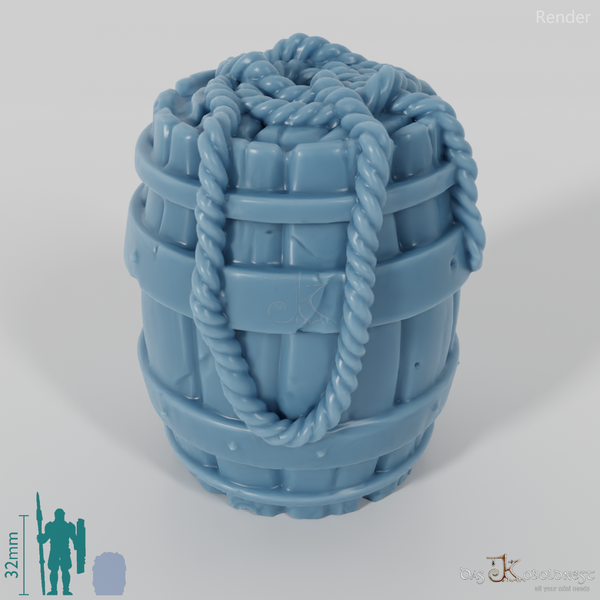 Fass - Genietetes Fass mit Seil