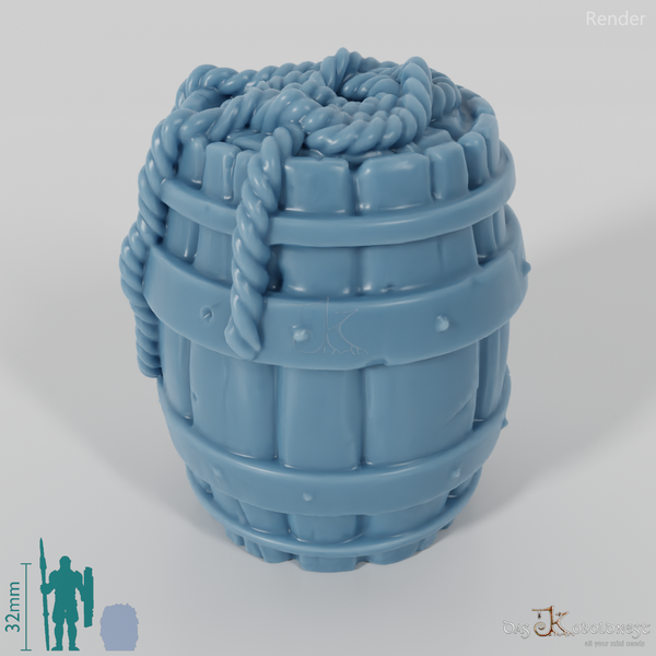 Fass - Genietetes Fass mit Seil