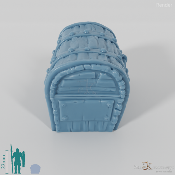 Truhe - Einfache Holztruhe