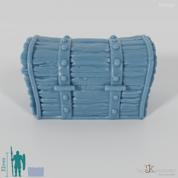 Truhe - Einfache Holztruhe