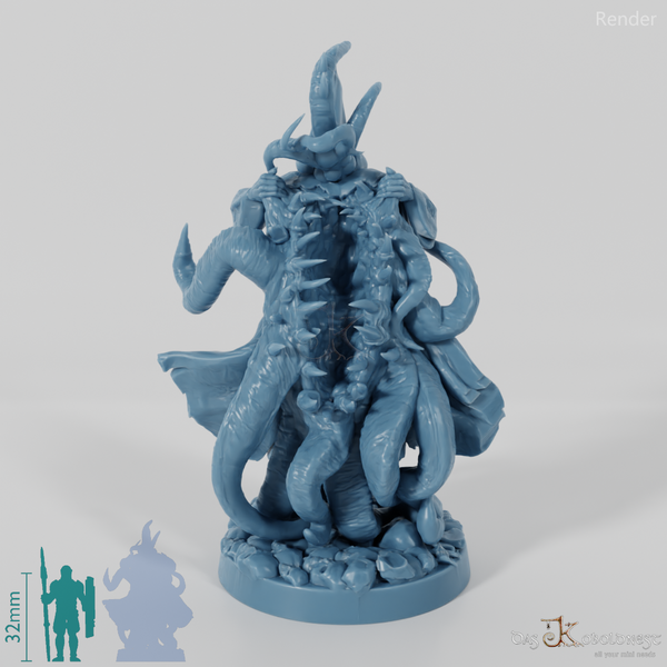 Verhüllter, mutierter Foulmaw-Kultist 05