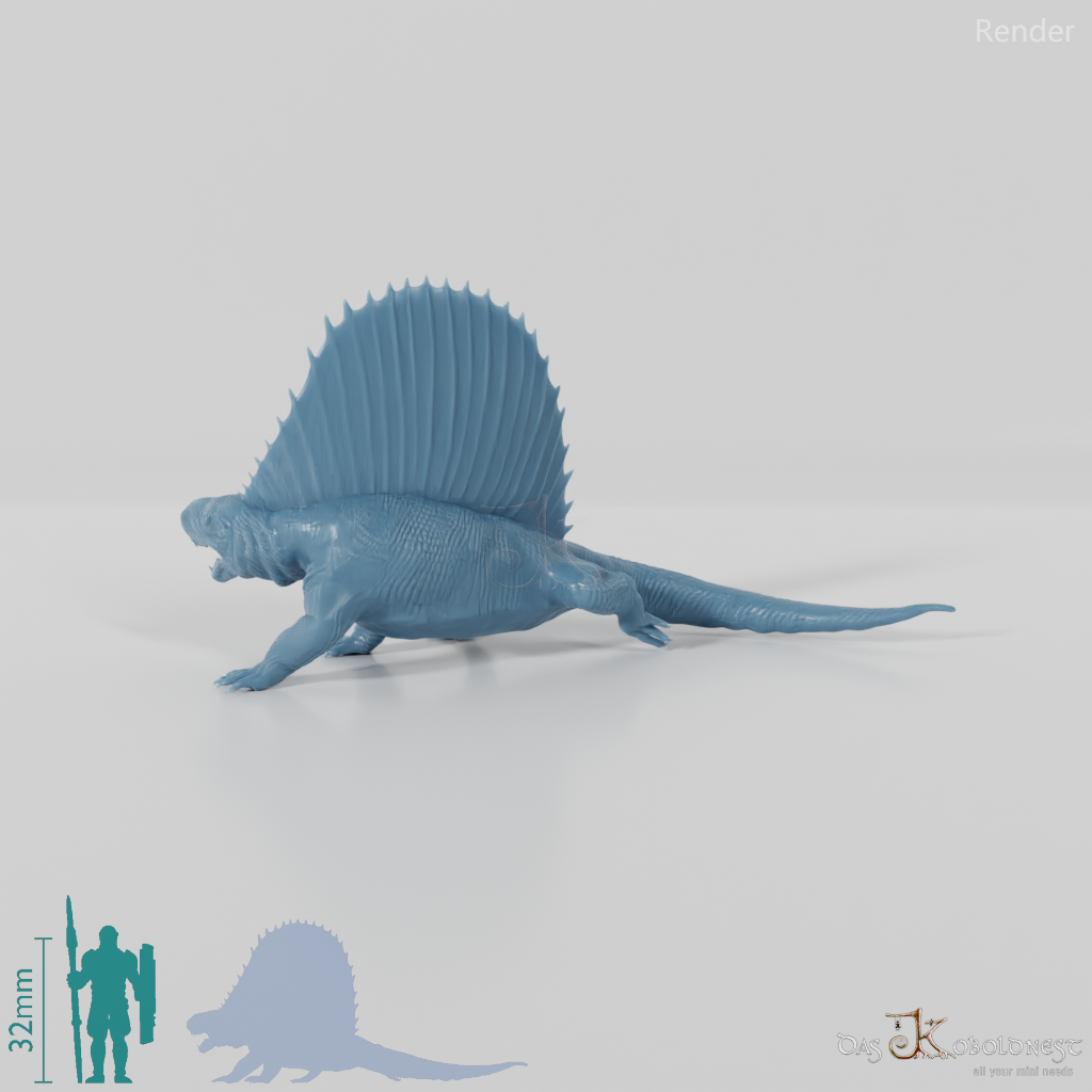 Dimetrodon angelensis 04 - JJP