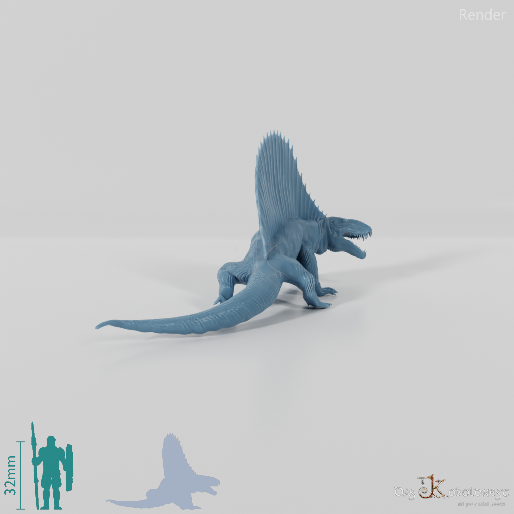 Dimetrodon angelensis 04 - JJP