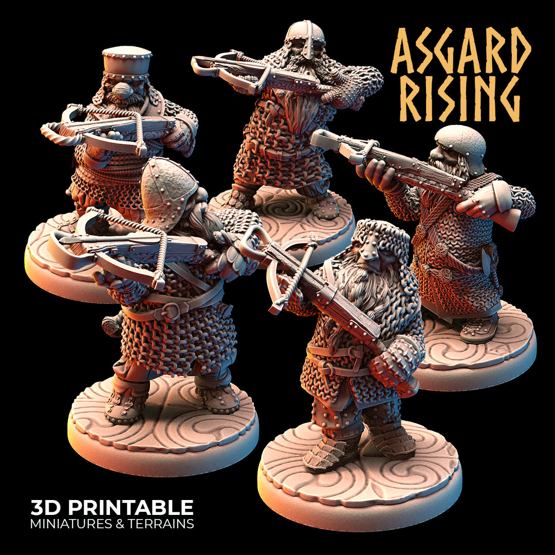 Zwergen-Schützen (Kettenrüstung) - Komplettset