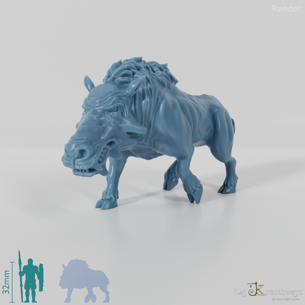 Daeodon 01 - StoneAxe Miniatures