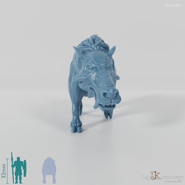 Daeodon 01 - StoneAxe Miniatures