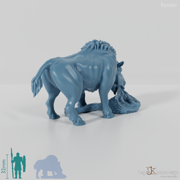 Daeodon 03 - StoneAxe Miniatures