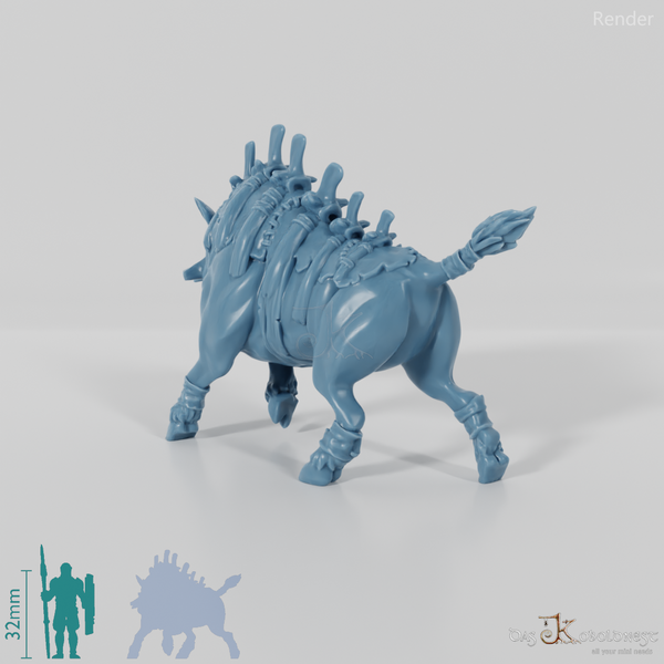 Gerüstetes Daeodon 02