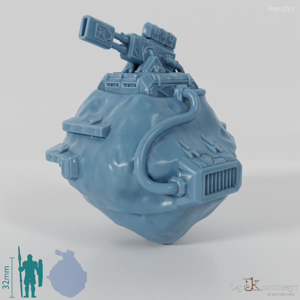 Asteroiden-Verteidigungsgeschütz