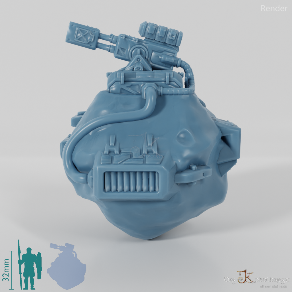 Asteroiden-Verteidigungsgeschütz